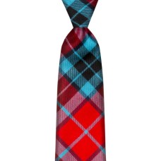 Tartan Tie - Thomson Red Modern